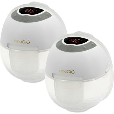 INNOGIO GIO-359 Podwójny muszlowy laktator elektryczny GIOmum Line Discreet Light Double INNOGIO GIO-359 Podwójny muszlowy laktator elektryczny GIOmum Line Discreet Light Double