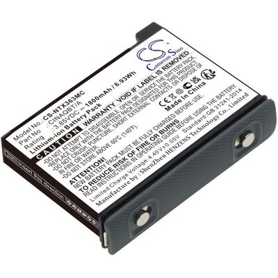 Insta360 One X3 / CINAQBT/A 1800mAh 6.93Wh Li-Ion 3.85V (Cameron Sino) Insta360 One X3 / CINAQBT/A 1800mAh 6.93Wh Li-Ion 3.85V (Cameron Sino)