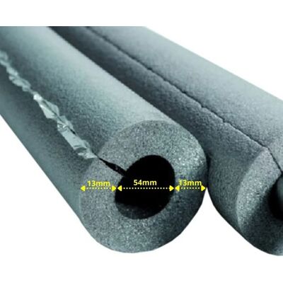 Boni-shop Izolacja rur, otulina samoprzylepna, pianka PE, 54mm x 13mm, 2m Boni-shop Izolacja rur, otulina samoprzylepna, pianka PE, 54mm x 13mm, 2m