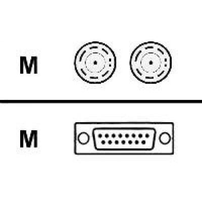 Cisco Systems Kabel Cisco DB15M do 2 Twinax 3m CAB-E1-TWINAX Cisco Systems Kabel Cisco DB15M do 2 Twinax 3m CAB-E1-TWINAX