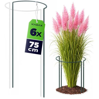 Kadax Podpora Ogrodowa Półkole 75 Cm Stalowa Zielona 6 Szt. Kadax Podpora Ogrodowa Półkole 75 Cm Stalowa Zielona 6 Szt.