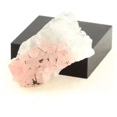 Inny producent Kamienie i minerały. Różowy fluoryt + kwarc. 44,55 centów. Talèfre, masyw Mont-Blanc, Francja. Inny producent Kamienie i minerały. Różowy fluoryt + kwarc. 44,55 centów. Talèfre, masyw Mont-Blanc, Francja.