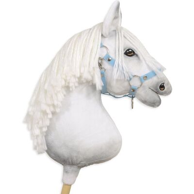Super Kantar Regulowany Dla Konia Hobby Horse A3 - Błękitny Super Kantar Regulowany Dla Konia Hobby Horse A3 - Błękitny