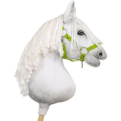 Super Kantar Regulowany Dla Konia Hobby Horse A3 - Limonka Super Kantar Regulowany Dla Konia Hobby Horse A3 - Limonka