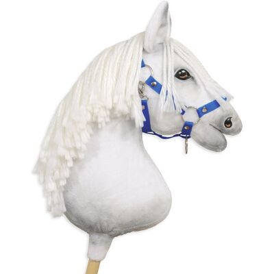 Super Kantar Regulowany Dla Konia Hobby Horse A3 - Niebieski Super Kantar Regulowany Dla Konia Hobby Horse A3 - Niebieski