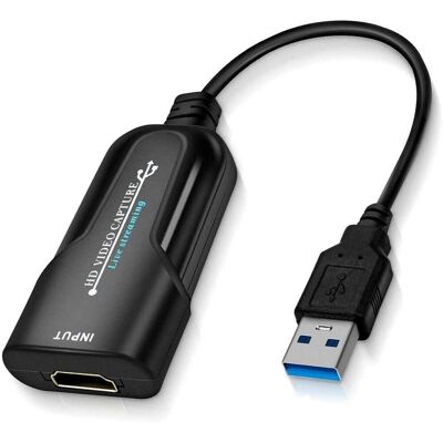 HP Karta przechwytywania HDMI 1080p60 Video Capture Grabber USB 3.0 HP Karta przechwytywania HDMI 1080p60 Video Capture Grabber USB 3.0