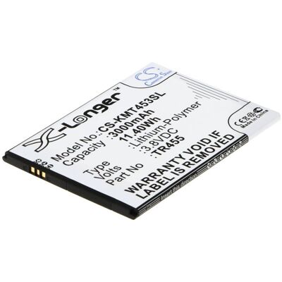 Kazam Trooper 455 / TR455 3000mAh 11.40Wh Li-Polymer 3.8V (Cameron Sino) Kazam Trooper 455 / TR455 3000mAh 11.40Wh Li-Polymer 3.8V (Cameron Sino)
