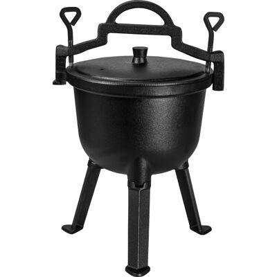 KRAFT&DELE Kociołek myśliwski / Garnek żeliwny 4L KD4185 KRAFT&DELE Kociołek myśliwski / Garnek żeliwny 4L KD4185