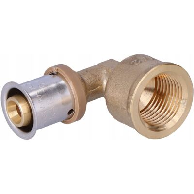 KAN-therm Kolano 90° mosiężne GW ultraPRESS - 16 Rp1/2' KAN-therm Kolano 90° mosiężne GW ultraPRESS - 16 Rp1/2'