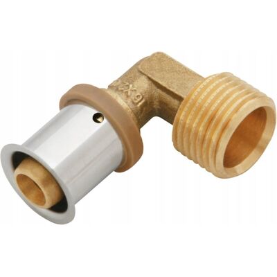 KAN-therm Kolano 90° mosiężne GZ ultraPRESS - 25 R1' KAN-therm Kolano 90° mosiężne GZ ultraPRESS - 25 R1'