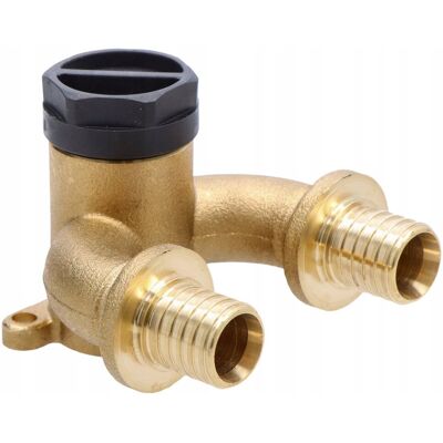 KAN-therm Kolano ścienne mosiężne z uszami typu U GW ultraLINE - 20 Rp1/2' L = 41 mm KAN-therm Kolano ścienne mosiężne z uszami typu U GW ultraLINE - 20 Rp1/2' L = 41 mm