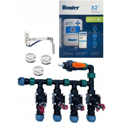 inna (Inny) Kolektor Komplet 4 Elektrozawory HUNTER ZESTAW X-2 inna (Inny) Kolektor Komplet 4 Elektrozawory HUNTER ZESTAW X-2