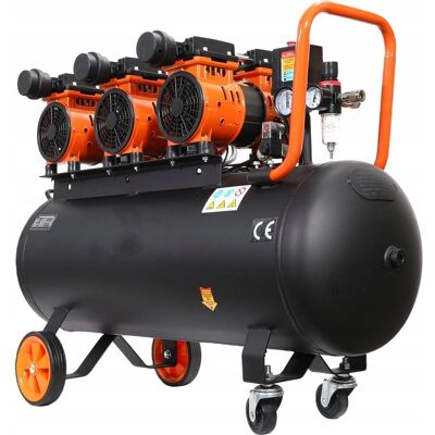 KRAFT&DELE KOMPRESOR BEZOLEJOWY 100L SPRĘŻARKA 8 BAR 580l/min 230V CICHY 6500W MOBILNY KRAFT&DELE KOMPRESOR BEZOLEJOWY 100L SPRĘŻARKA 8 BAR 580l/min 230V CICHY 6500W MOBILNY