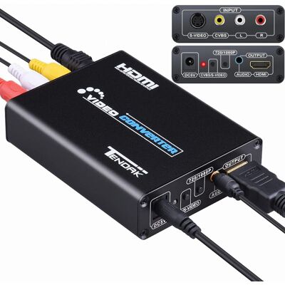 HP Konwerter z AV / S-Video na HDMI + audio jack 3,5 mm HP Konwerter z AV / S-Video na HDMI + audio jack 3,5 mm