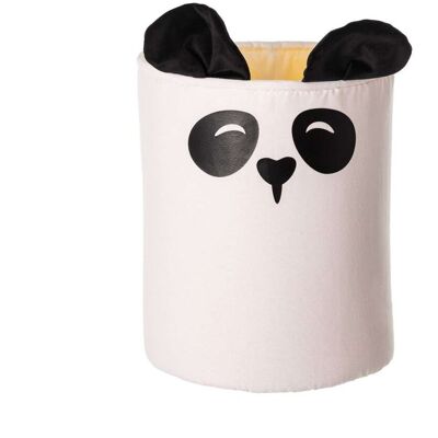 Yellow Tipi Kosz na zabawki Happy Band - Panda 30x40cm, 30x30x40cm Yellow Tipi Kosz na zabawki Happy Band - Panda 30x40cm, 30x30x40cm
