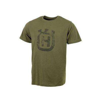 Koszulka Husqvarna Xplorer oliwkowa z logo rozmiar L unisex Koszulka Husqvarna Xplorer oliwkowa z logo rozmiar L unisex