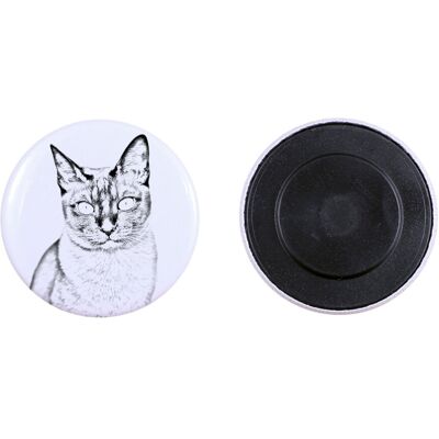 Kot tonkijski - kolekcja wyjątkowych magnesów, własne zdjęcie, marka Art-Dog Kot tonkijski - kolekcja wyjątkowych magnesów, własne zdjęcie, marka Art-Dog