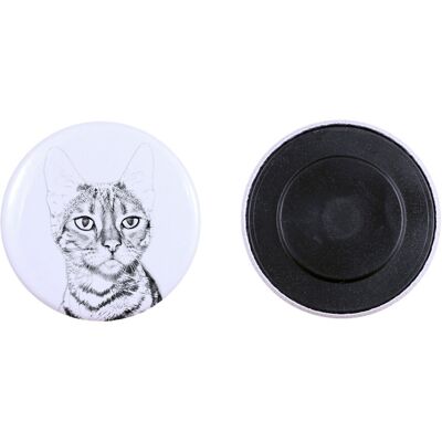 Kot toyger - kolekcja wyjątkowych magnesów, własne zdjęcie, marka Art-Dog Kot toyger - kolekcja wyjątkowych magnesów, własne zdjęcie, marka Art-Dog