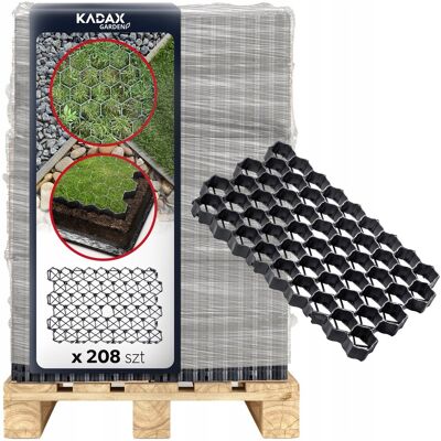KADAX Kratka Trawnikowa Parkingowa 60cm 208szt. Paleta KADAX Kratka Trawnikowa Parkingowa 60cm 208szt. Paleta