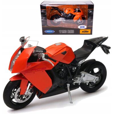 Inny producent KTM 1190 RC8 1:10 Welly - Precyzyjny Model Motocyklu dla motocyklisty Inny producent KTM 1190 RC8 1:10 Welly - Precyzyjny Model Motocyklu dla motocyklisty