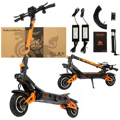 KuKirin G3 PRO Pojazd elektryczny 52V 23.4Ah 2400W 65km/h 80km zasięgu KuKirin G3 PRO Pojazd elektryczny 52V 23.4Ah 2400W 65km/h 80km zasięgu