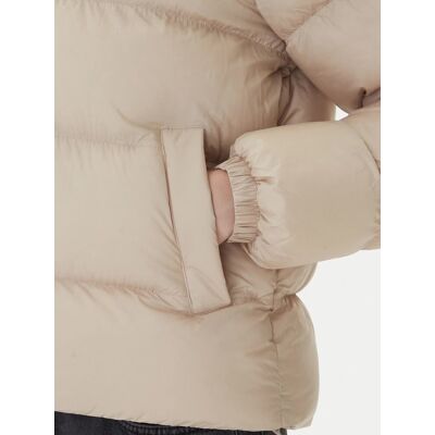 Kurtka damska zimowa adidas JX2947 SHORT PUFFER beżowa-L Kurtka damska zimowa adidas JX2947 SHORT PUFFER beżowa-L