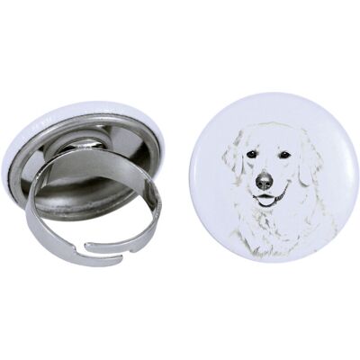 Kuvasz - damska biżuteria z podobizną psa, produkt wykonany ręcznie, możliwość dodanie własnego zdjęcia, marka Art-Dog Kuvasz - damska biżuteria z podobizną psa, produkt wykonany ręcznie, możliwość dodanie własnego zdjęcia, marka Art-Dog