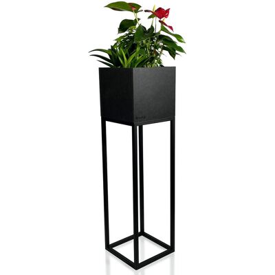 FLEXISTYLE Kwietnik Loft Fiorino Metalowy 22X22X80 Cm FLEXISTYLE Kwietnik Loft Fiorino Metalowy 22X22X80 Cm