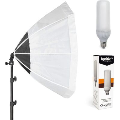 CineGEN Lampa Ambilux™ Softbox Półsferyczny 60Cm 85W Led CineGEN Lampa Ambilux™ Softbox Półsferyczny 60Cm 85W Led