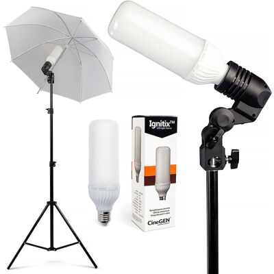 CineGEN Lampa parasolkowa EvoLite 84cm Softlight 125W CU01 CineGEN Lampa parasolkowa EvoLite 84cm Softlight 125W CU01