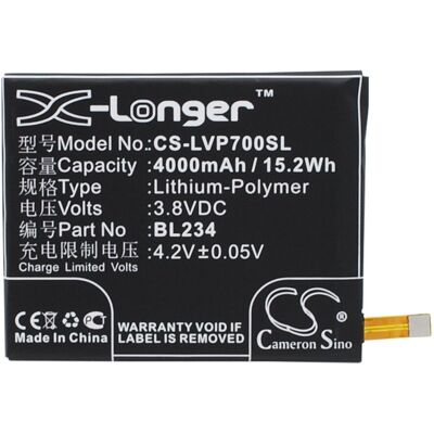 Lenovo A5000 DUAL Bateria 4000mAh - Bateria Lenovo A5000 DUAL Bateria 4000mAh - Bateria