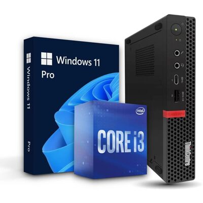 IBM Thinkcentre M720q MFF i3-8100T 8 GB 256 GB SSD M.2 5xUSB-A USB-C HDMI DP W11 Pro IBM Thinkcentre M720q MFF i3-8100T 8 GB 256 GB SSD M.2 5xUSB-A USB-C HDMI DP W11 Pro