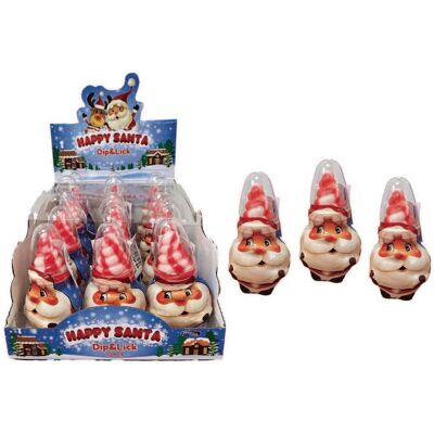 ABC LIZAK ŚWIĄTECZNY SZCZĘŚLIWY MIKOŁAJ 12X50g ABC LIZAK ŚWIĄTECZNY SZCZĘŚLIWY MIKOŁAJ 12X50g