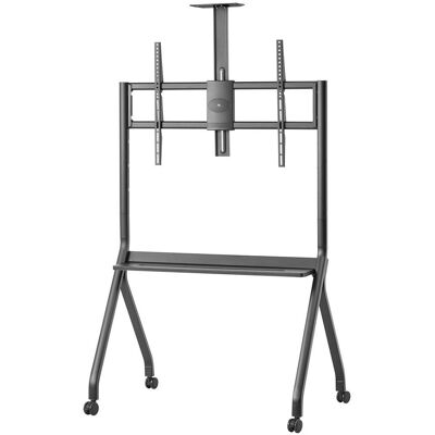 MACLEAN WÓZEK DO TV, PÓŁKA NA KAMERĘ, NA KÓŁKACH, 55-100', MAX. OBCIĄŻENIE 120KG/10KG PÓŁKA, MAX. VESA 900X600 MC-114 B MACLEAN WÓZEK DO TV, PÓŁKA NA KAMERĘ, NA KÓŁKACH, 55-100', MAX. OBCIĄŻENIE 120KG/10KG PÓŁKA, MAX. VESA 900X600 MC-114 B