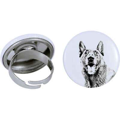 Malinois Owczarek belgijski - damska biżuteria z podobizną psa, produkt wykonany ręcznie, możliwość dodanie własnego zdjęcia, marka Art-Dog Malinois Owczarek belgijski - damska biżuteria z podobizną psa, produkt wykonany ręcznie, możliwość dodanie własnego zdjęcia, marka Art-Dog
