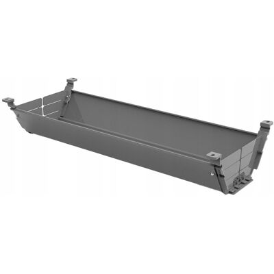 Spacetronik Maskownica Kabli Organizer na kable Uchwyt Półka pod biurko blat Szary Spacetronik Maskownica Kabli Organizer na kable Uchwyt Półka pod biurko blat Szary