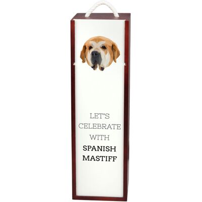 Art-Dog Mastín Español Drewno 35x10x10 cm Pudełko na wino Art-Dog Mastín Español Drewno 35x10x10 cm Pudełko na wino