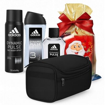 Męski Zestaw Adidas Kosmetyczka Prezent Dynamic Pulse 4w1 Men Męski Zestaw Adidas Kosmetyczka Prezent Dynamic Pulse 4w1 Men