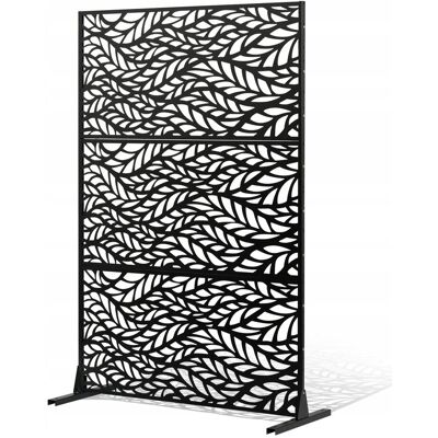 METALOWY PARAWAN VEVOR 3-CZĘŚCIOWY 120X50 8X183 CM CZARNY SOLIDNY EKRAN METALOWY PARAWAN VEVOR 3-CZĘŚCIOWY 120X50 8X183 CM CZARNY SOLIDNY EKRAN