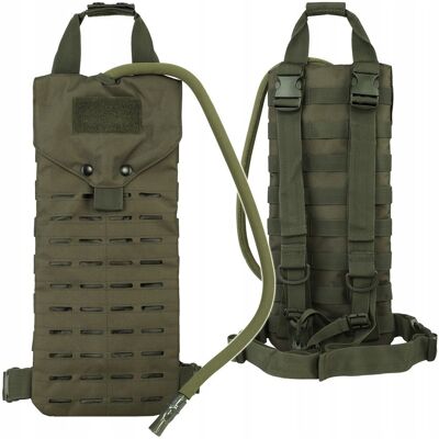 Mil-Tec, Pokrowiec Z Wkładem Hydratacyjnym, Laser Cut, Olive, 2,5 L Mil-Tec, Pokrowiec Z Wkładem Hydratacyjnym, Laser Cut, Olive, 2,5 L