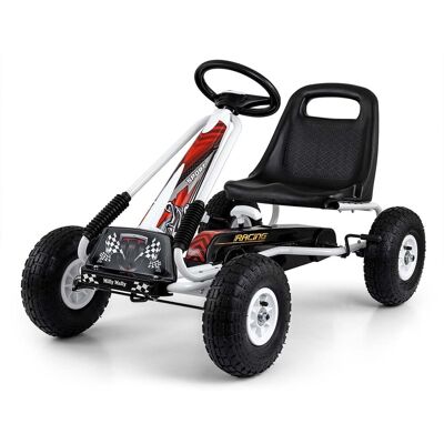 Milly Mally Gokart na pedały Thor White Milly Mally Gokart na pedały Thor White