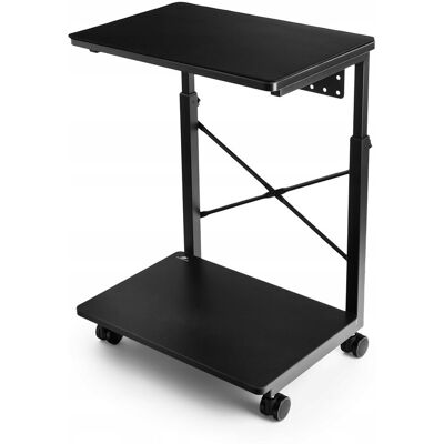 Mobilna Podstawka Stolik Półka pod Komputer PC Drukarkę Spacetronik SPC112 Mobilna Podstawka Stolik Półka pod Komputer PC Drukarkę Spacetronik SPC112