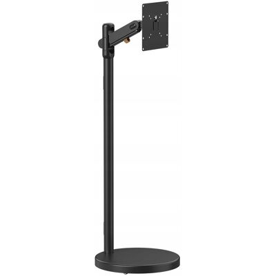 Mobilny stojak na monitor TV 17-43' podłogowy 17kg Spacetronik czarny Mobilny stojak na monitor TV 17-43' podłogowy 17kg Spacetronik czarny
