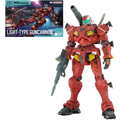 Bandai Model Gundam -Hg 1/144 Light-Type Guncanno Bandai Model Gundam -Hg 1/144 Light-Type Guncanno