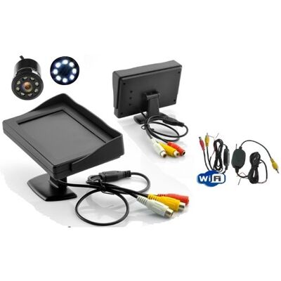 Inny producent MONITOR LCD Bezprzewodowa Okrągła KAMERA cofania 8 Inny producent MONITOR LCD Bezprzewodowa Okrągła KAMERA cofania 8