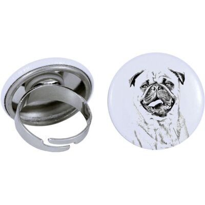 Mops, Pug, Carlin - damska biżuteria z podobizną psa, produkt wykonany ręcznie, możliwość dodanie własnego zdjęcia, marka Art-Dog Mops, Pug, Carlin - damska biżuteria z podobizną psa, produkt wykonany ręcznie, możliwość dodanie własnego zdjęcia, marka Art-Dog