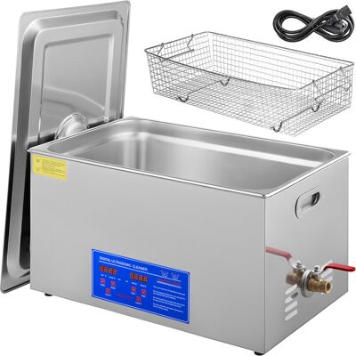 Vevor Myjka Ultradźwiękowa Przenośna Sterylizator + Timer 30L Vevor Myjka Ultradźwiękowa Przenośna Sterylizator + Timer 30L