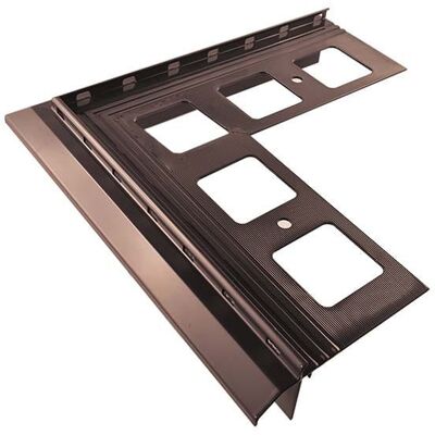 RENOPLAST - K20R - Brązowy - Aluminiumowy Kąt RENOPLAST - K20R - Brązowy - Aluminiumowy Kąt