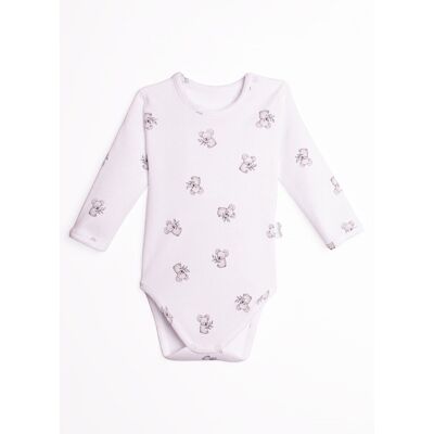 Niemowlęce body bawełniane koala białe Nicol r.80 Niemowlęce body bawełniane koala białe Nicol r.80