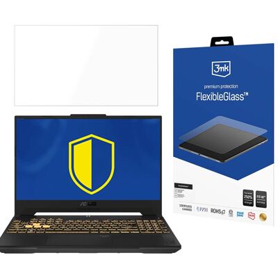 Nietłukące szkło hybrydowe na ASUS TUF Gaming F15 3mk FlexibleGlass Nietłukące szkło hybrydowe na ASUS TUF Gaming F15 3mk FlexibleGlass